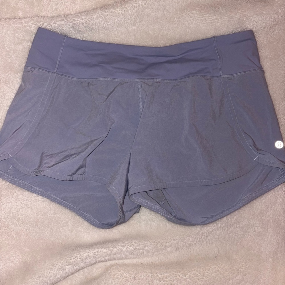 Lululemon Speed Up Shorts Purple